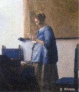 Johannes Vermeer, Woman Reading a Letter